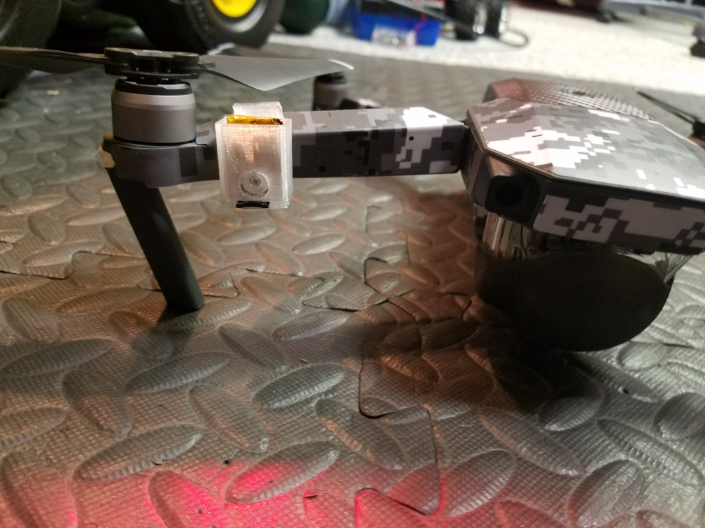 Flytron Strobe Mount for use with Mavic