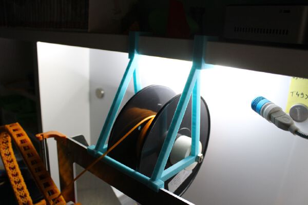 Prusa i3 _ Ikea Micke desk spool holder | 3d print model