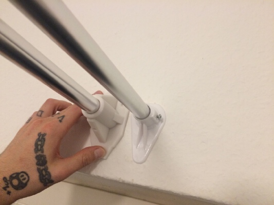 Shower Rodholder [reinforced] | 3d print model