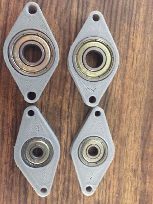 Ball bearing mounting | 3d print model