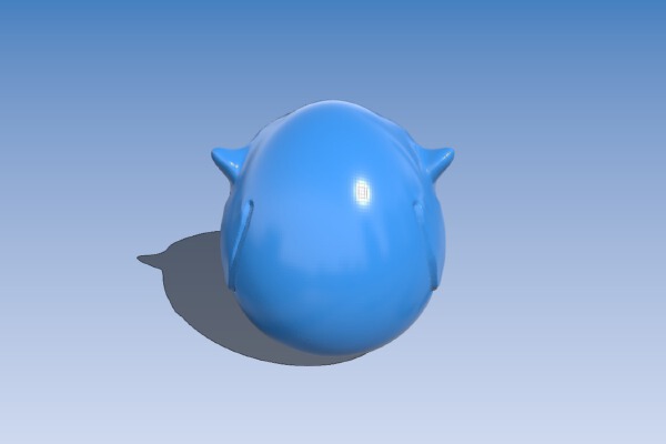 Round owl | 3d print model