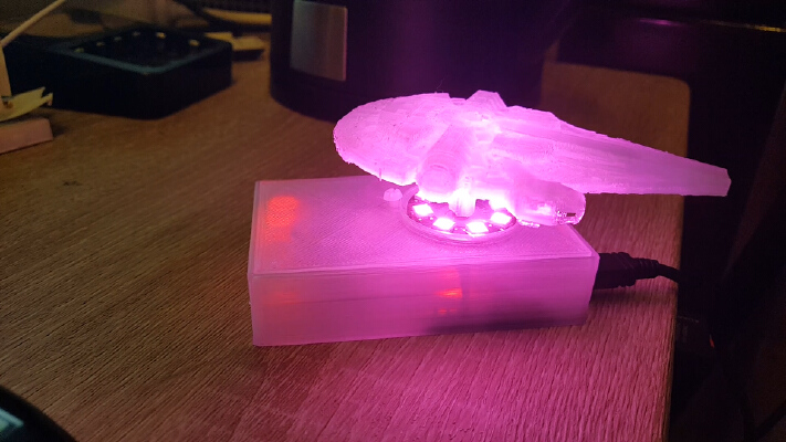 RGB Rotating Display Stand Arduino | 3d print model