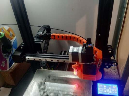  Ender 3 Cable Chain Direct Drive Bullseye | 3d print model