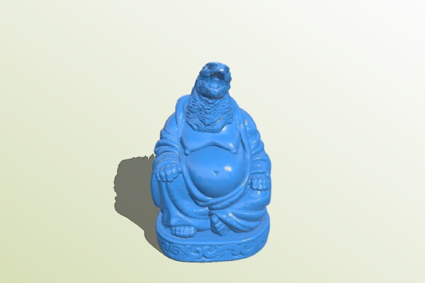 Godzilla Buddha w_ Spines (TV _ Movies Collection) | 3d print model