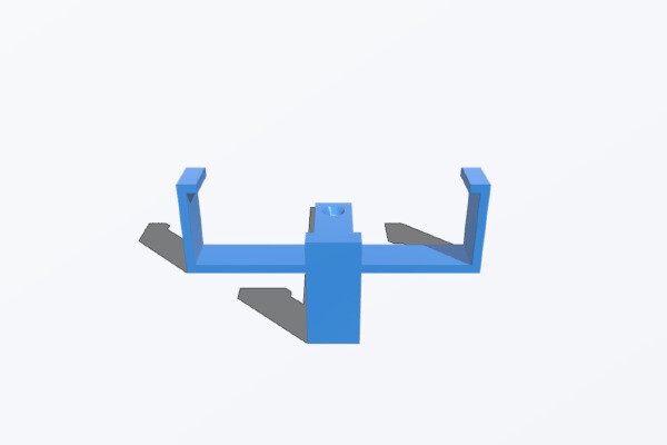 Netgear 5-port switch wallmount | 3d print model