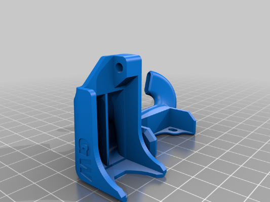 E3D v6 Micro Cooling Fan Duct (4020_5015 Radial Fan) | 3d print model