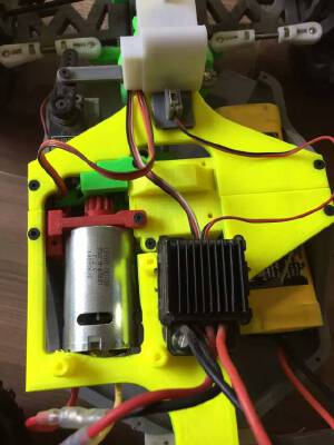 Top Deck for OpenRC truggy | 3d print model