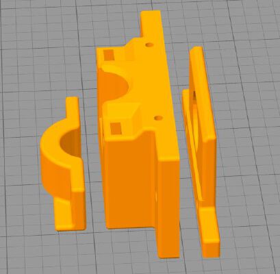 Qidi Tech Igus bushing upgrade cutting jig | 3d print model