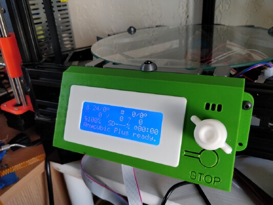 RepRapDiscount Smart LCD support kossel | 3d print model