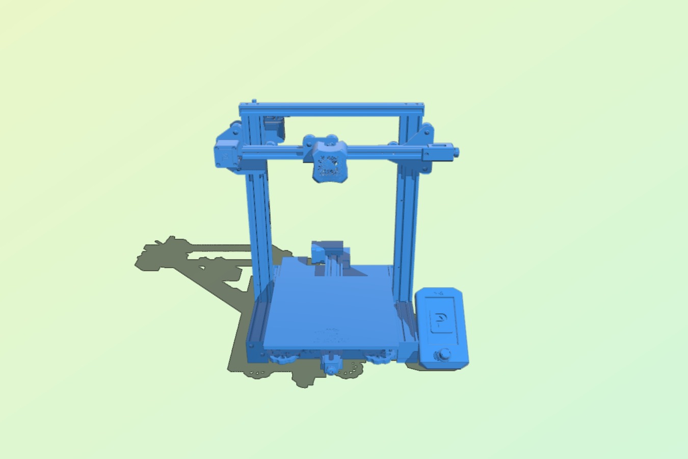 Ender 3 V2 Cura Upgrade (E3V2 digital Buildplate)