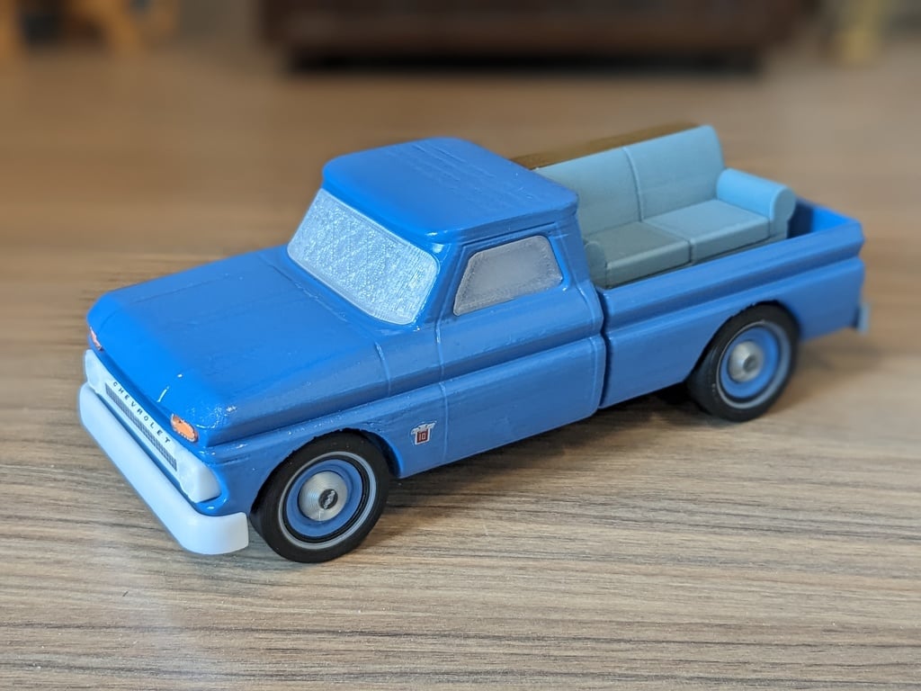 1964 Chevrolet C10 Pickup (Pinewood Derby Shell)