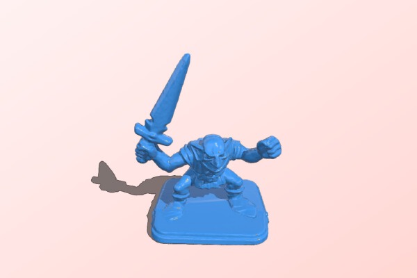 HeroQuest - Goblin Short Sword | 3d print model