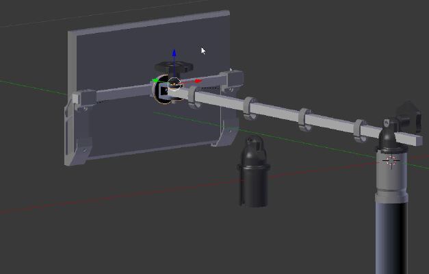 Support Tablette réglable | 3d print model