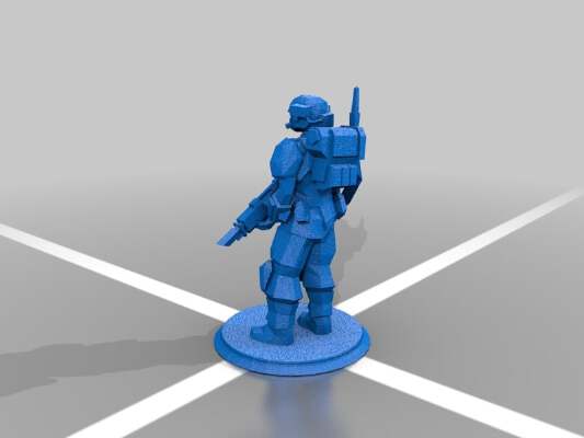 Guardsmen Stormpooper Squad | 3d print model