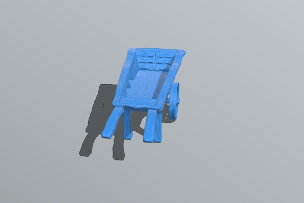 Wooden Cart | 3d print model
