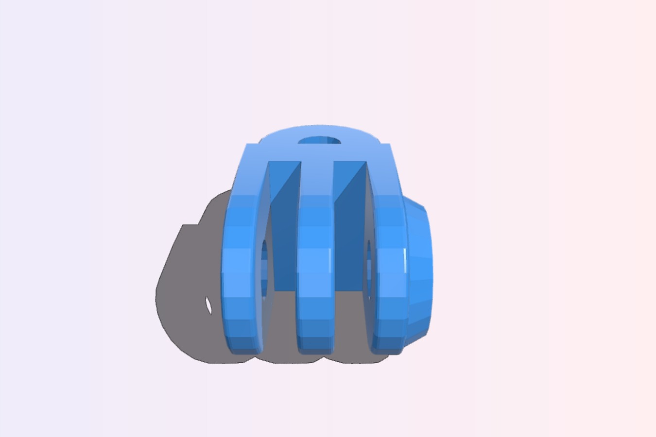 Short Rotated arm for Go Pro Mount