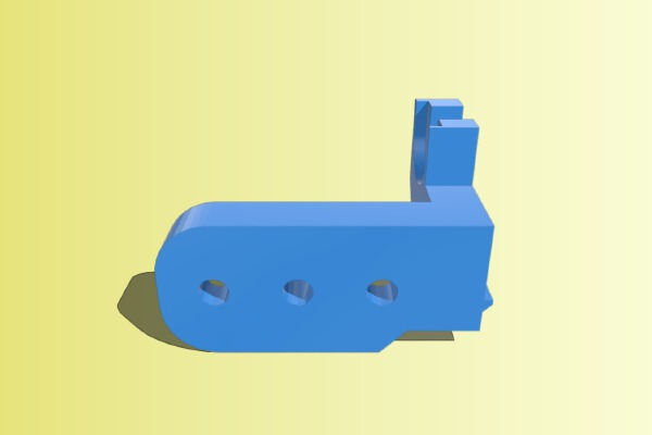 Bl-touch mount | 3d print model