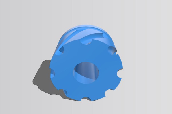 HDR .50 4,5bb slug | 3d print model