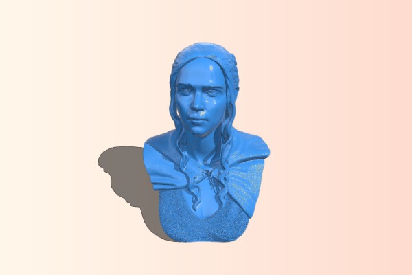 Daenerys (Support Free Remix) | 3d print model