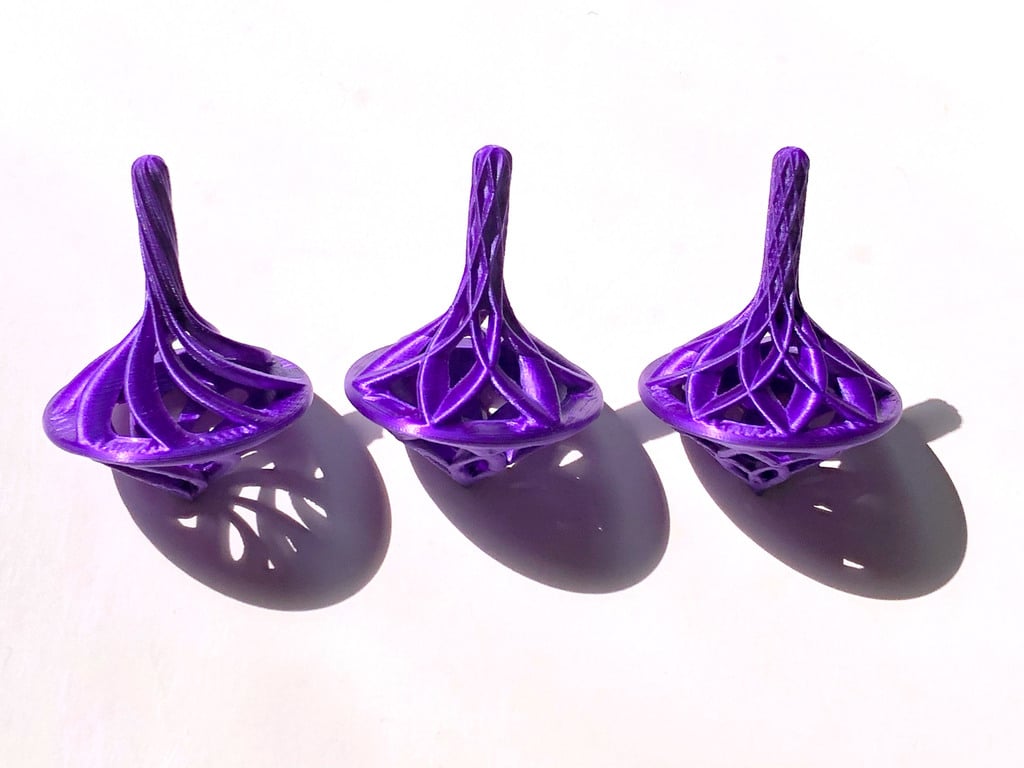 Set of 3 Spinning Tops