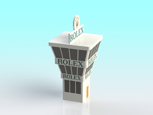 1:32 slot car control tower | 3d print model