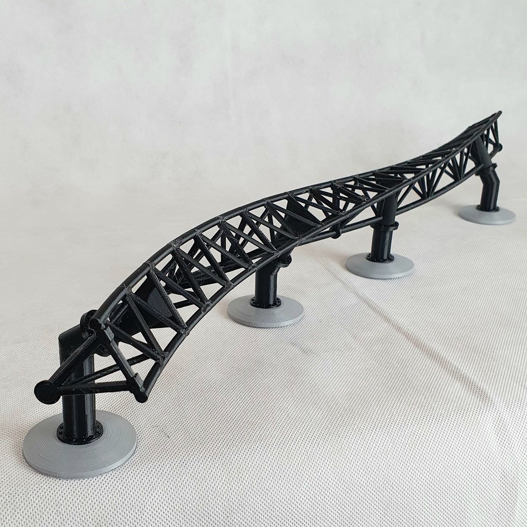 Roller Coaster Track - S-Turn