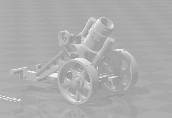 DKoK light mortar | 3d print model