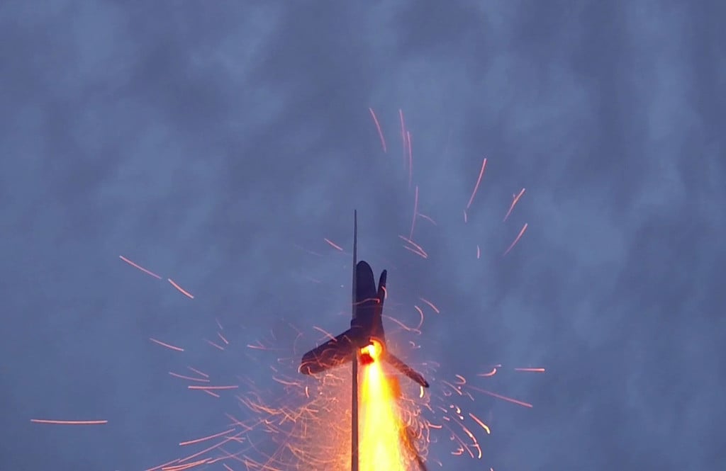 Fully functional model rocket Files to download and to 3D print for