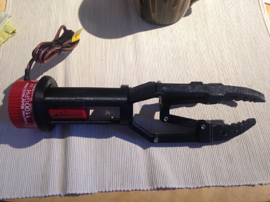 ROV Submersible Robot Gripper | 3d print model