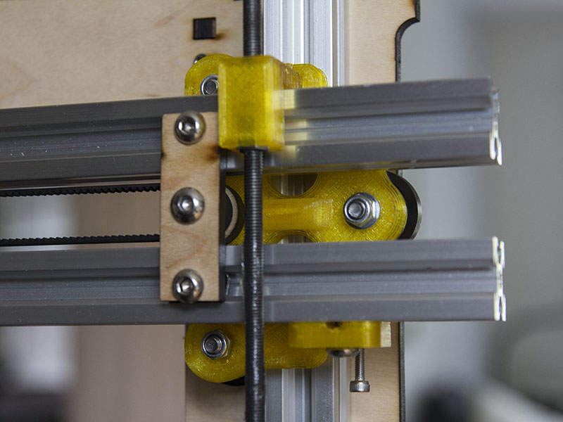 X-idler Mount Plate and related parts for Makerfarm i3v 10"