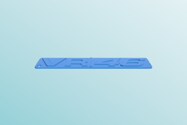 VR46 Keychain | 3d print model
