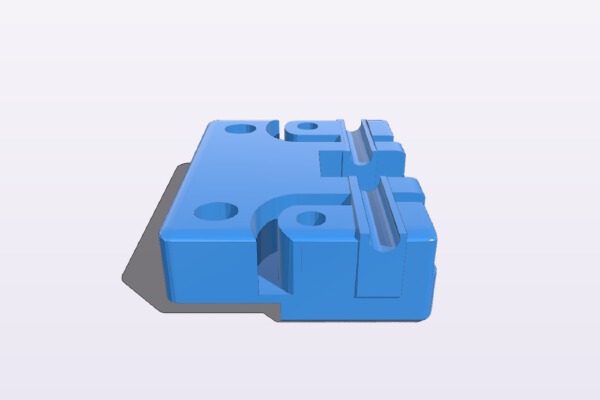 TEKNO EB410 SWAY BAR MOUNT REAR SHOCKS AT FRONT | 3d print model