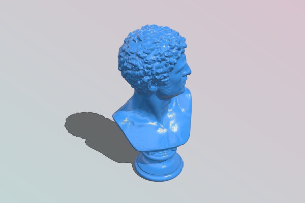 Head of a Man – Famous statue | 3d print model