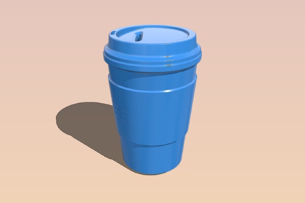 Coffee Cup Money Box | 3d print model