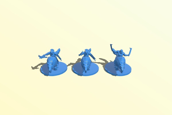Isengard Wargs | 3d print model
