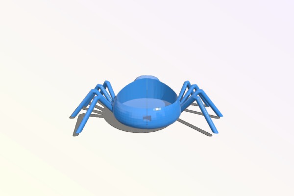 Friendly spider google home mini holder | 3d print model