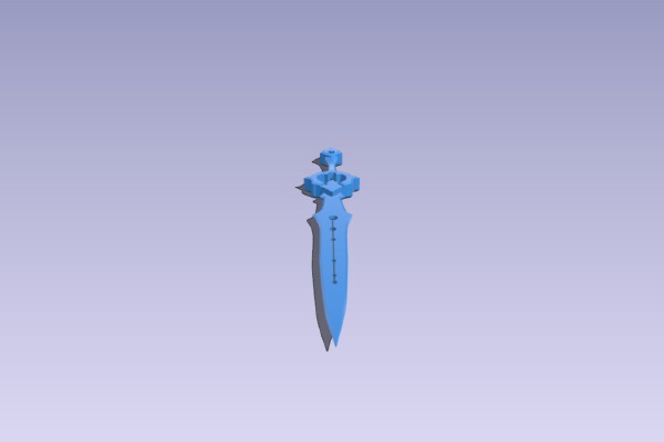 Fortnite: Infinity Blade Sword | 3d print model