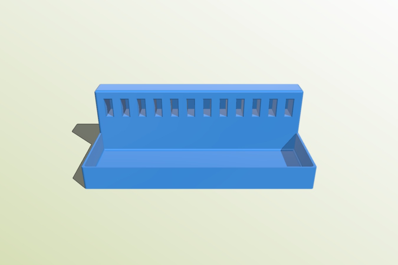 Horizontal USB Holder