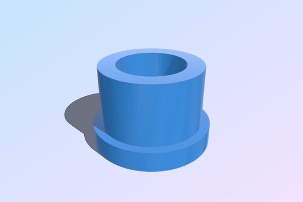 CTC - Esun 1kg spool adapter insert. | 3d print model