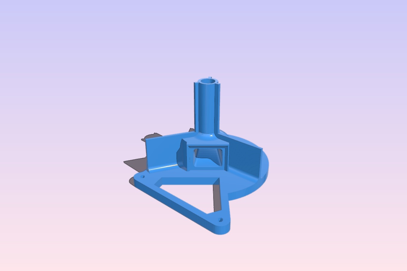 Powered bottle dryer with 5015 fan