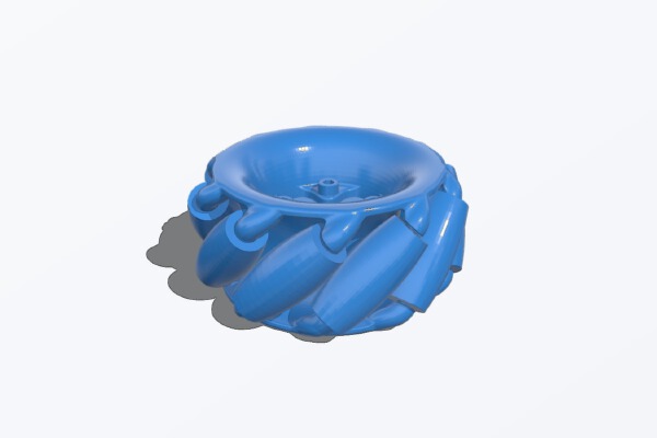 67mm Omni-directional Wheel | 3d print model