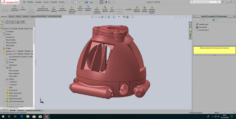 Pear Effector for Kossel Plus - with ABL | 3d print model