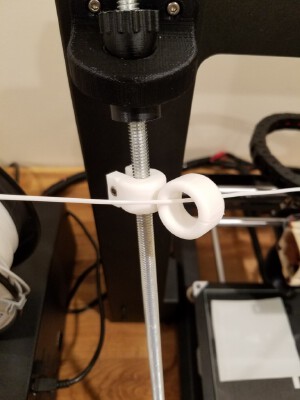 Wanhao Z Brace Mounted Filament Guide | 3d print model