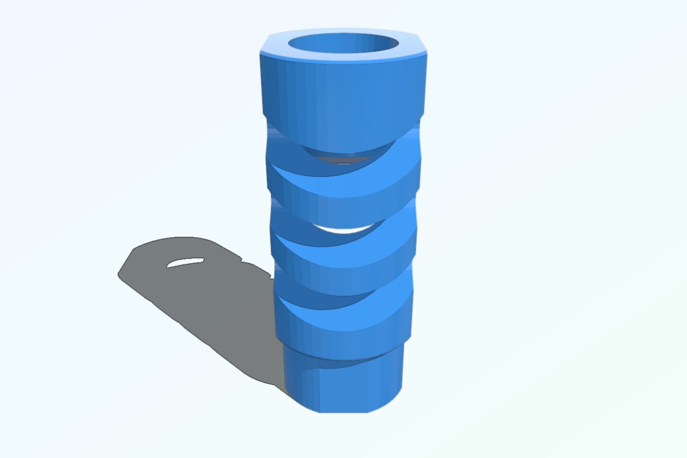 Vented heavy compensator