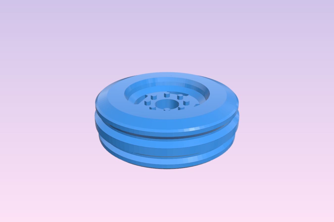 Combined Open RC Tractor Wheels