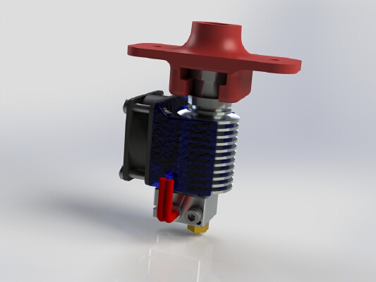 E3D V6 Bowden Adapter | 3d print model