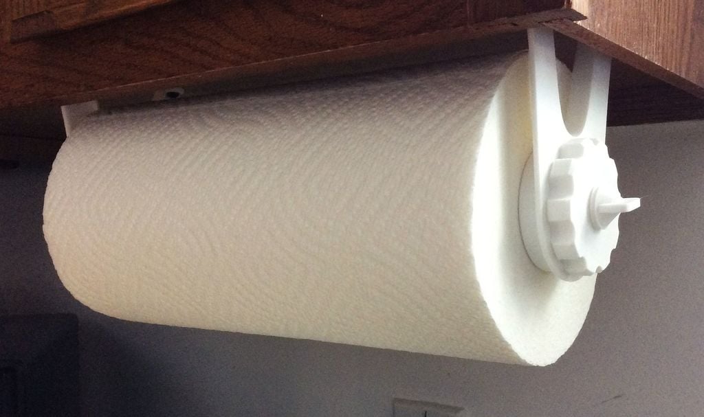 Tension-Adjustable Paper Towel Holder