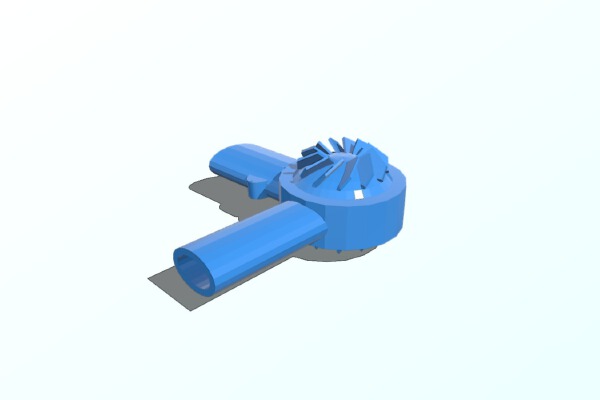 mini hair dryer | 3d print model