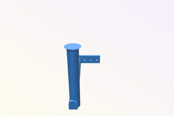 Tevo tarantula vertical spool holder | 3d print model