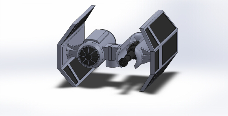 TIE bomber modified | 3d print model